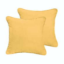 Load image into Gallery viewer, Yellow Erika Sunbrella® Indoor/Outdoor Throw Pillow
