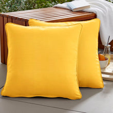 Load image into Gallery viewer, Yellow Erika Sunbrella® Indoor/Outdoor Throw Pillow
