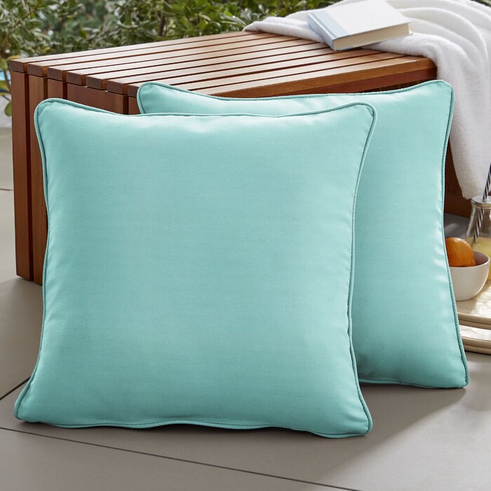 Erika Sunbrella® Indoor/Outdoor Throw Pillow (Set of 2)