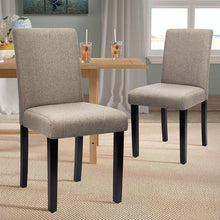 Load image into Gallery viewer, Fellsburg Linen Solid Back Parsons Chair (Set of 3)
