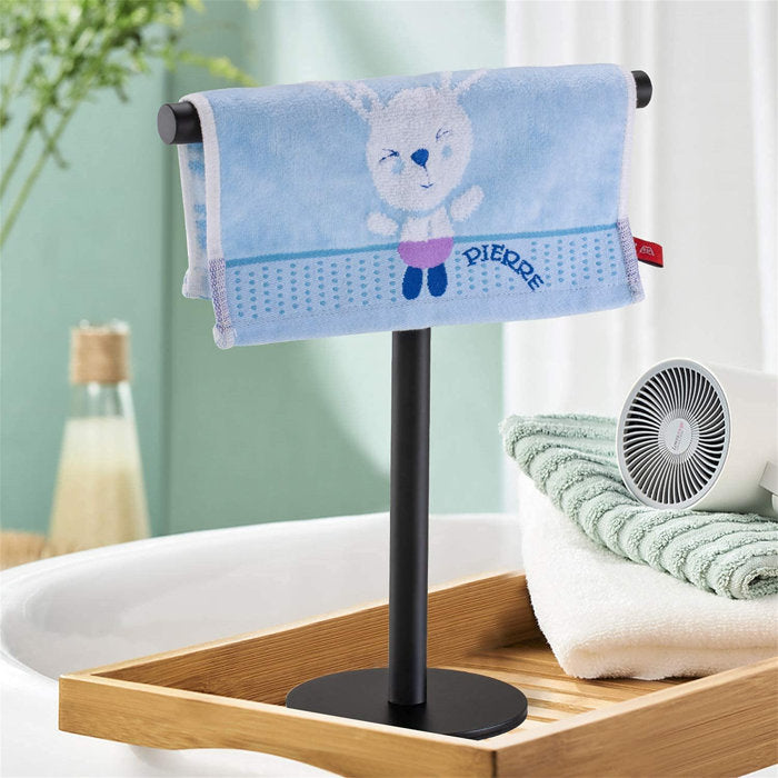 Matte Black Free Standing Towel Stand