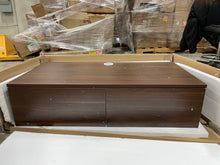 Load image into Gallery viewer, Brown Self float Table Top Vanity

