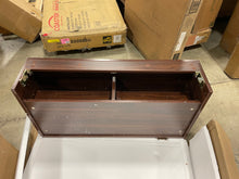 Load image into Gallery viewer, Brown Self float Table Top Vanity
