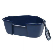 Load image into Gallery viewer, USA Litter Box with Scoop, Navy
