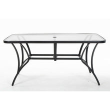 Load image into Gallery viewer, Gabar Glass Outdoor Dining Table
