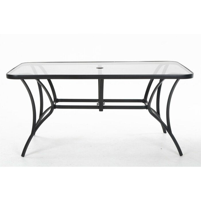 Gabar Glass Outdoor Dining Table