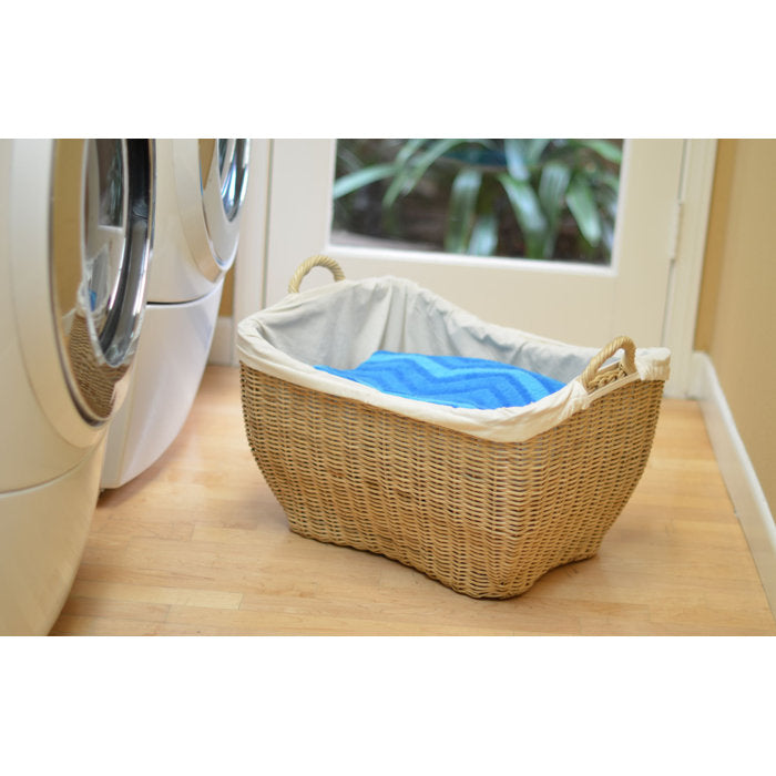 Gainey Wicker Laundry Basket