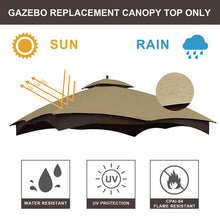 Load image into Gallery viewer, Gazebo Replacement Canopy for Allen Roth
