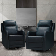 Load image into Gallery viewer, Giselle Vegan Leather Swivel Recliner
