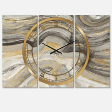 Load image into Gallery viewer, Glam Gold Canion - Modern wall clock
