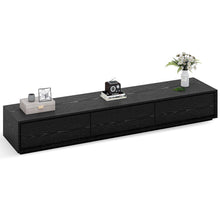 Load image into Gallery viewer, Crépuscule 3 Drawer Black TV Stand
