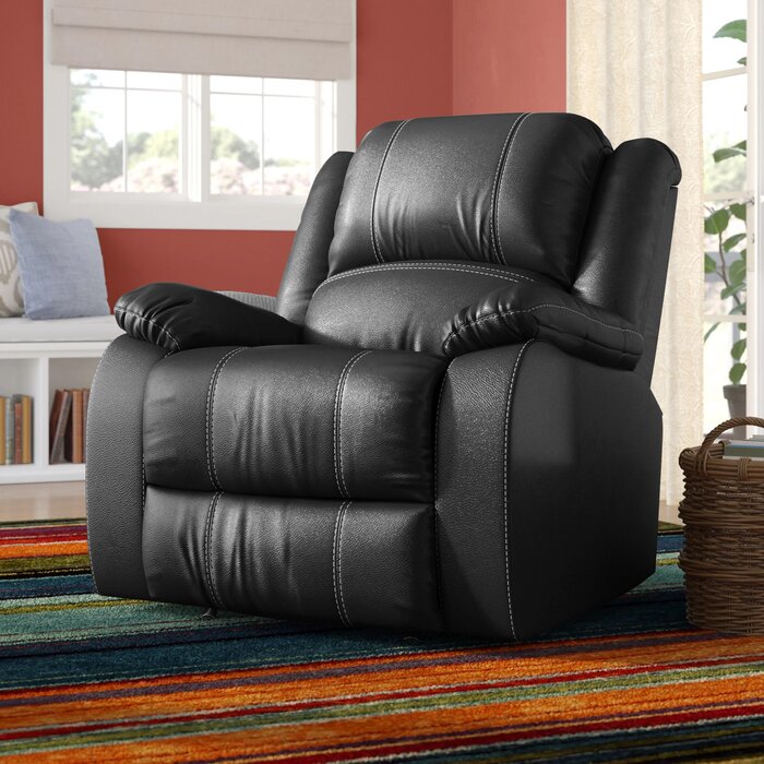 Hagar Vegan Leather Recliner