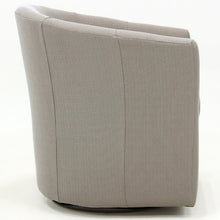 Load image into Gallery viewer, Hansell Upholstered Swivel Barrel Chair
