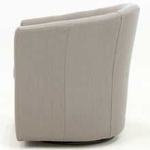 Load image into Gallery viewer, Hansell Upholstered Swivel Barrel Chair
