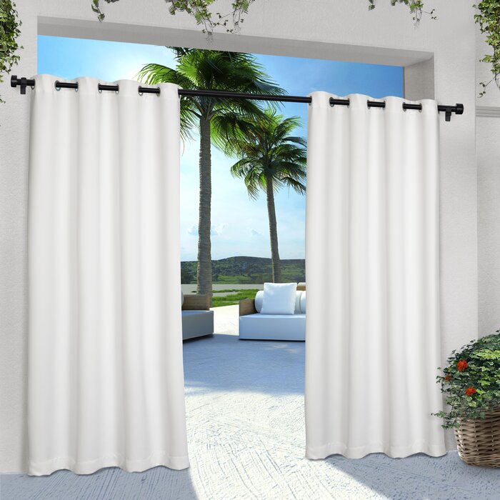 Haoxuan Polyester Room Darkening Curtain Pair (Set of 2)