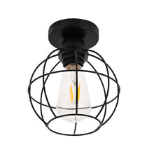 Load image into Gallery viewer, Hayya Farmhouse Industrial Flush Mount Ceiling Light
