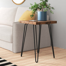 Load image into Gallery viewer, Holler Tall Solid Wood End Table

