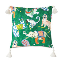 Load image into Gallery viewer, Hullabaloo Square Cotton Pillow Cover &amp; Insert
