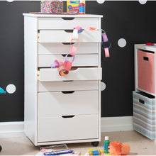 Load image into Gallery viewer, Hundo 8 Drawer Rolling Storage Chest
