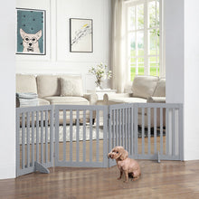 Load image into Gallery viewer, Huxley Wooden Free Standing Pet Gate
