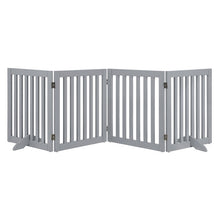 Load image into Gallery viewer, Huxley Wooden Free Standing Pet Gate
