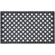 Load image into Gallery viewer, Ibraaheem Lattice 30 in. x 18 in. Non-Slip Outdoor Door Mat
