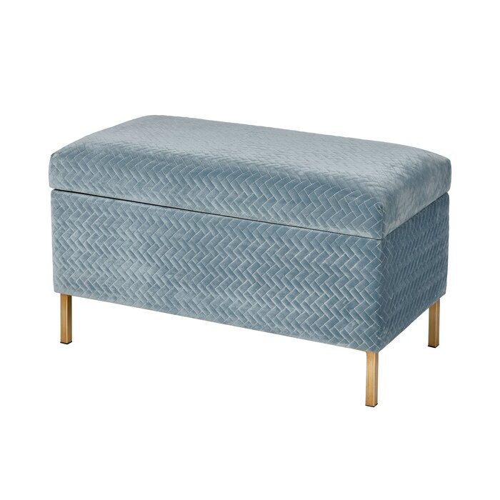 Ignacio Upholstered Flip top Storage Bench