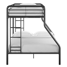 Load image into Gallery viewer, Inko Twin Over Full Metal Standard Bunk Bed by Mack &amp; Milo™
