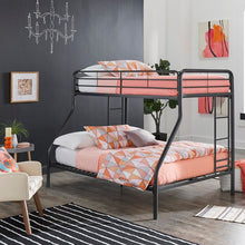 Load image into Gallery viewer, Inko Twin Over Full Metal Standard Bunk Bed by Mack &amp; Milo™

