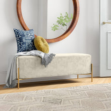 Load image into Gallery viewer, Ivor Upholstered Bench
