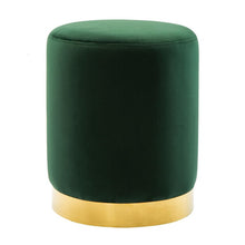 Load image into Gallery viewer, Lorez Upholstered Ottoman
