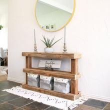 Load image into Gallery viewer, Jent Solid Wood Console Table
