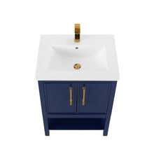 Load image into Gallery viewer, Jewell Free-standing Single Bathroom Vanity with Ceramic Vanity Top Final Sale pickup by 9/8
