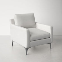 Load image into Gallery viewer, Jones Upholstered Armchair, Light Gray
