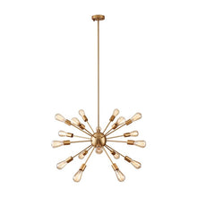 Load image into Gallery viewer, Kaspar 18 - Light Sputnik Sphere Chandelier
