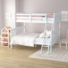Load image into Gallery viewer, Kawamoto Twin Over Full Solid Wood Standard Bunk Bed,
