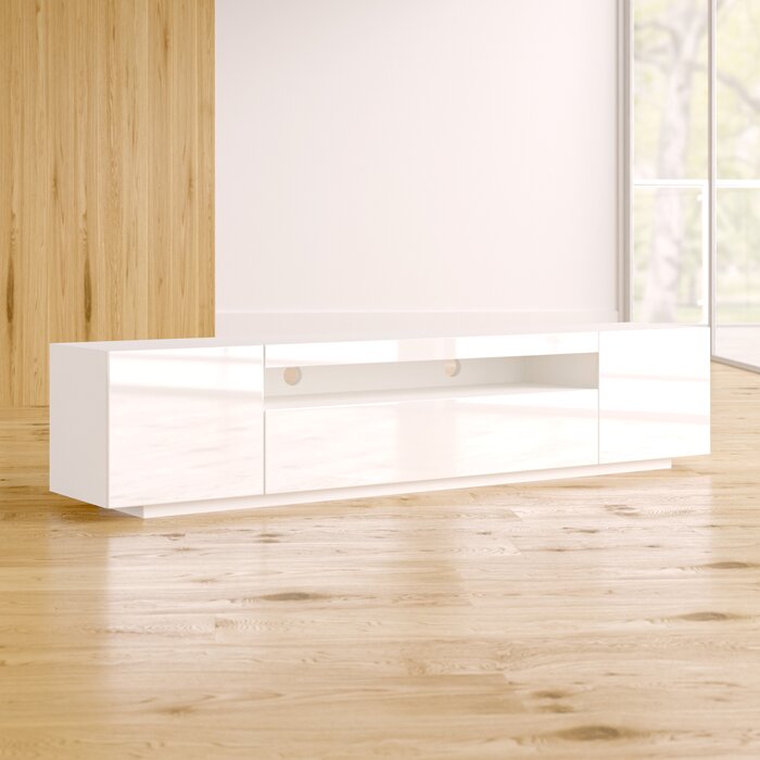 White Kenyette Media Console