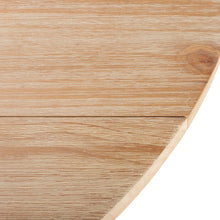 Load image into Gallery viewer, Rustic Natural Kerwin Drop Leaf Solid Wood Pine Pedestal Dining Table
