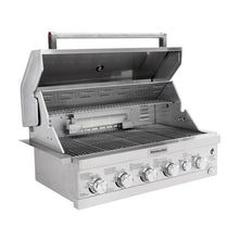 Load image into Gallery viewer, 4 - Burner Built In Liquid Propane Infrared 71000 BTU Gas Grill
