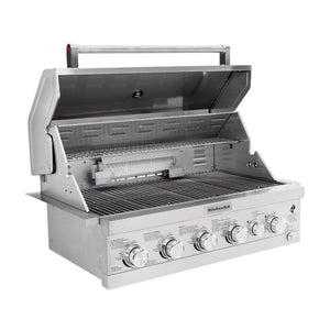 4 - Burner Built In Liquid Propane Infrared 71000 BTU Gas Grill