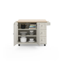 Load image into Gallery viewer, Kuhnhenn Solid Wood Kitchen Cart

