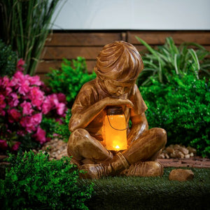Layhou Lam Glimpses Of God People Weather Resistant Garden Statue Final Sale pickup by 9/8