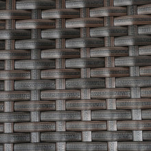 Load image into Gallery viewer, SET OF 4 Dark Brown Licet Wicker Outdoor Stackable Dining Armchair
