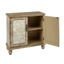 Load image into Gallery viewer, Natural/Cream Liza Solid Wood 2-Door Accent Cabinet
