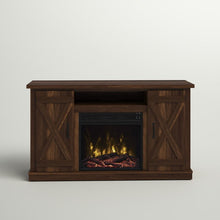 Load image into Gallery viewer, Lorraine TV Stand for TVs up to 55&quot; with Electric Fireplace Included
