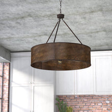 Load image into Gallery viewer, Luyster 5 - Light Dimmable Drum Chandelier
