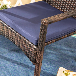 Mcgahan Patio Dining Armchair with Cushion (Set of 2)