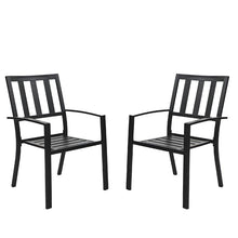 Load image into Gallery viewer, Mcgahan Stacking Patio Dining Armchair (Set of 2)
