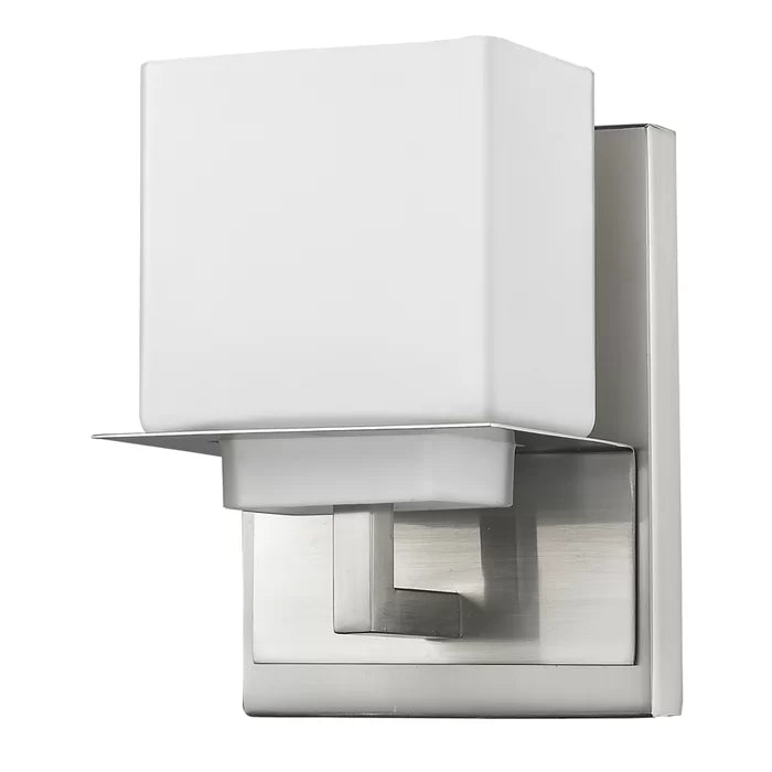 Satin Nickel Mcgarry 1 - Light Bath Sconce