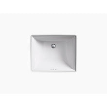 Load image into Gallery viewer, Vitreous China Rectangular Undermount Bathroom Sink with Overflow
